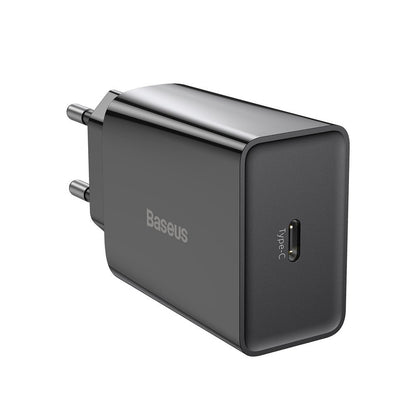 Baseus Speed ​​Network Charger, 20W, 3A, 1 x USB-C, Black CCFS-SN01