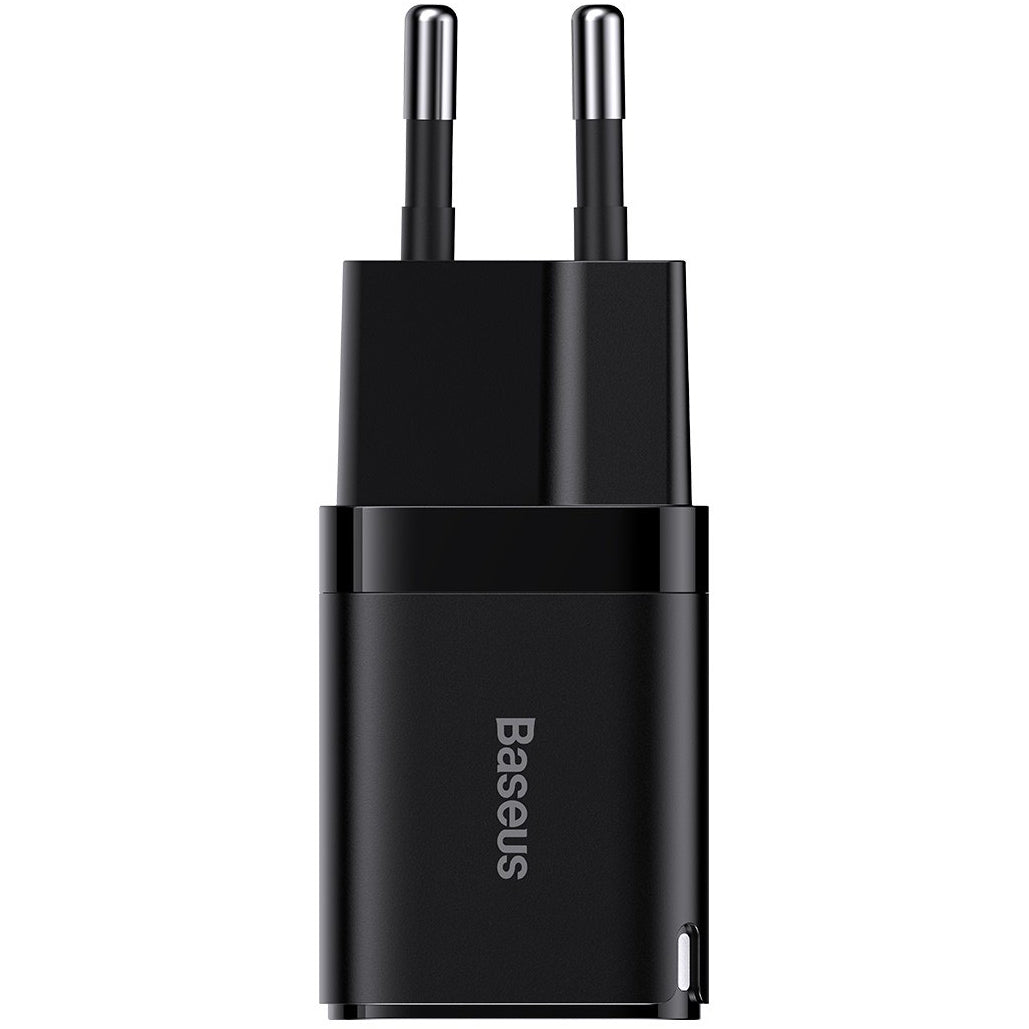 Baseus GaN3 Network Charger, 30W, 3A, 1 x USB-C, Black CCGN010101