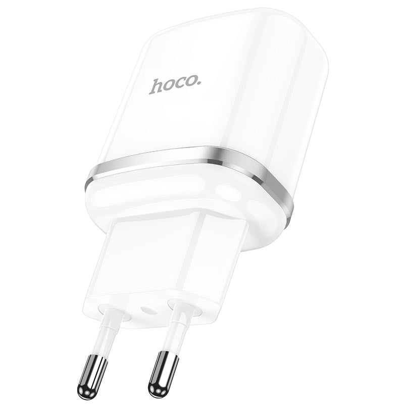 HOCO N3 Wall Charger, 18W, 3A, 1 x USB-A, White