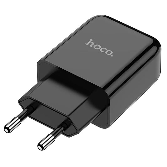 HOCO N2 Power Adapter, 10W, 2A, 1 x USB-A, Black