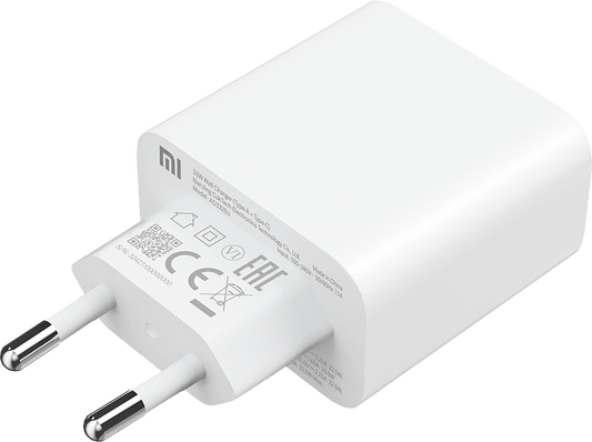 Xiaomi Network Charger, 33W, 3A, 1 x USB-A - 1 x USB-C, White BHR4996GL