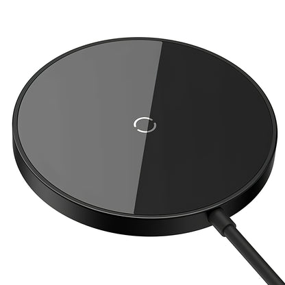 Baseus Simple Mini 3 Wireless Network Charger, 15W, 1.67A, Black CCJJ040001