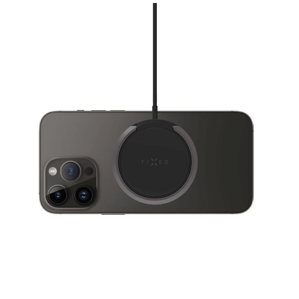 Fixed Ring Wireless Network Charger, 15W, 1.67A, Black