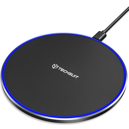 Techsuit CHWR031 Premium Wireless Network Charger, 15W, 1.67A, Black