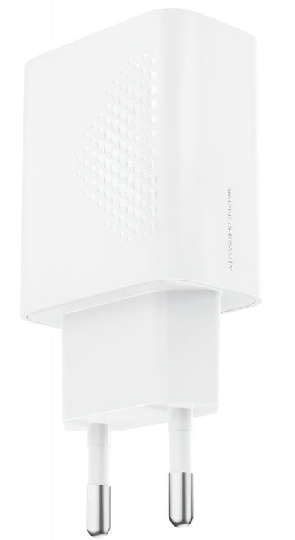 XO Design L159 Network Charger, 18W, 3A, 1 x USB-A, White