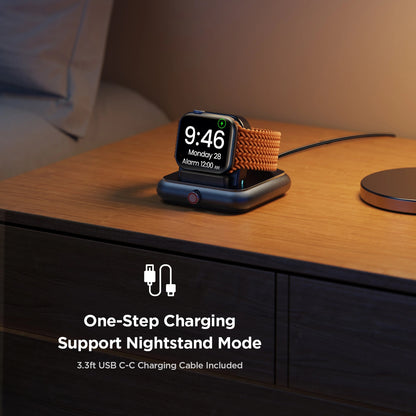 Joyroom JR-WQW03 Wireless Charger for Apple Watch Series, Black