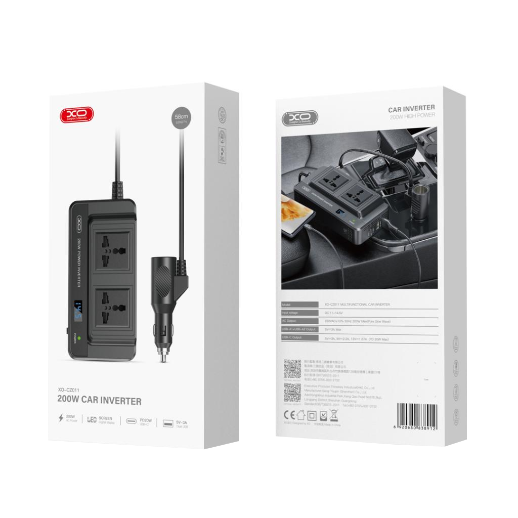 XO Design CZ011 Auto Electric Inverter, 200W