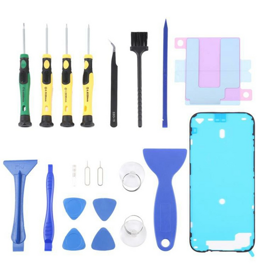 Jiafa JF-8182 Repair Kit for Apple iPhone 17 Pro Battery Replacement, 21in1