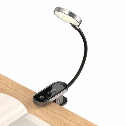 Led Lamp Baseus Comfort Reading Mini Clip, Gray DGRAD-0G