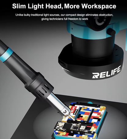 Relife RL-033E Microscope Lamp, Black