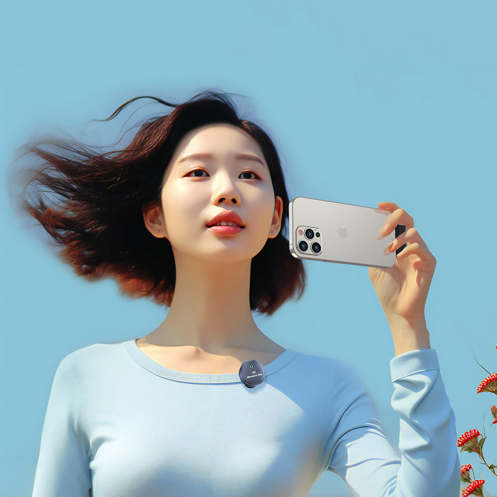 Techsuit LW5 Lavalier, Lightning, Set of 2, Black
