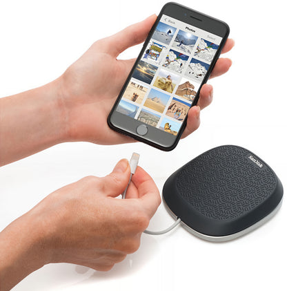 External Lightning Memory (Charging, Backup) SanDisk iXpand Base, 64Gb for Apple Lightning Series SDIB20N-064G-GN9KN