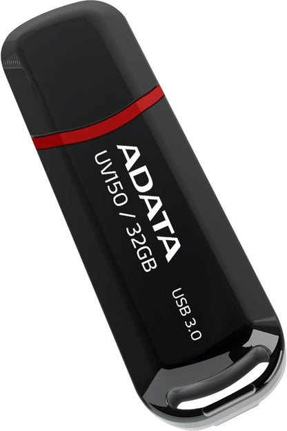 External USB-A 3.2 Memory Adata UV150, 32GB AUV150-32G-RBK