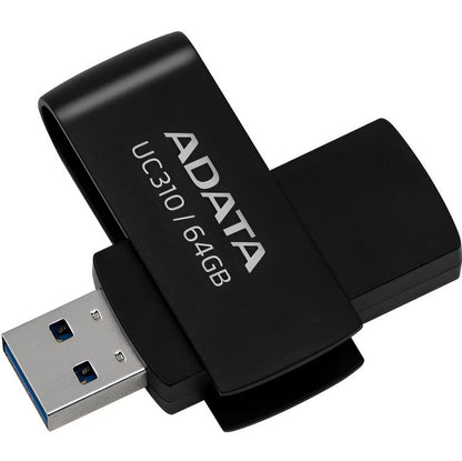 External USB-A 3.2 Memory Adata UC310, 64GB UC310-64G-RBK