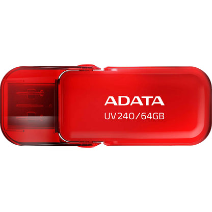 External memory USB-A Adata UV240, 64Gb AUV240-64G-RRD