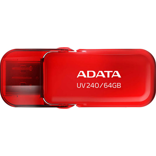 External memory USB-A Adata UV240, 64Gb AUV240-64G-RRD