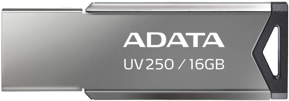 USB-A External Memory Adata UV250, 16Gb AUV250-16G-RBK