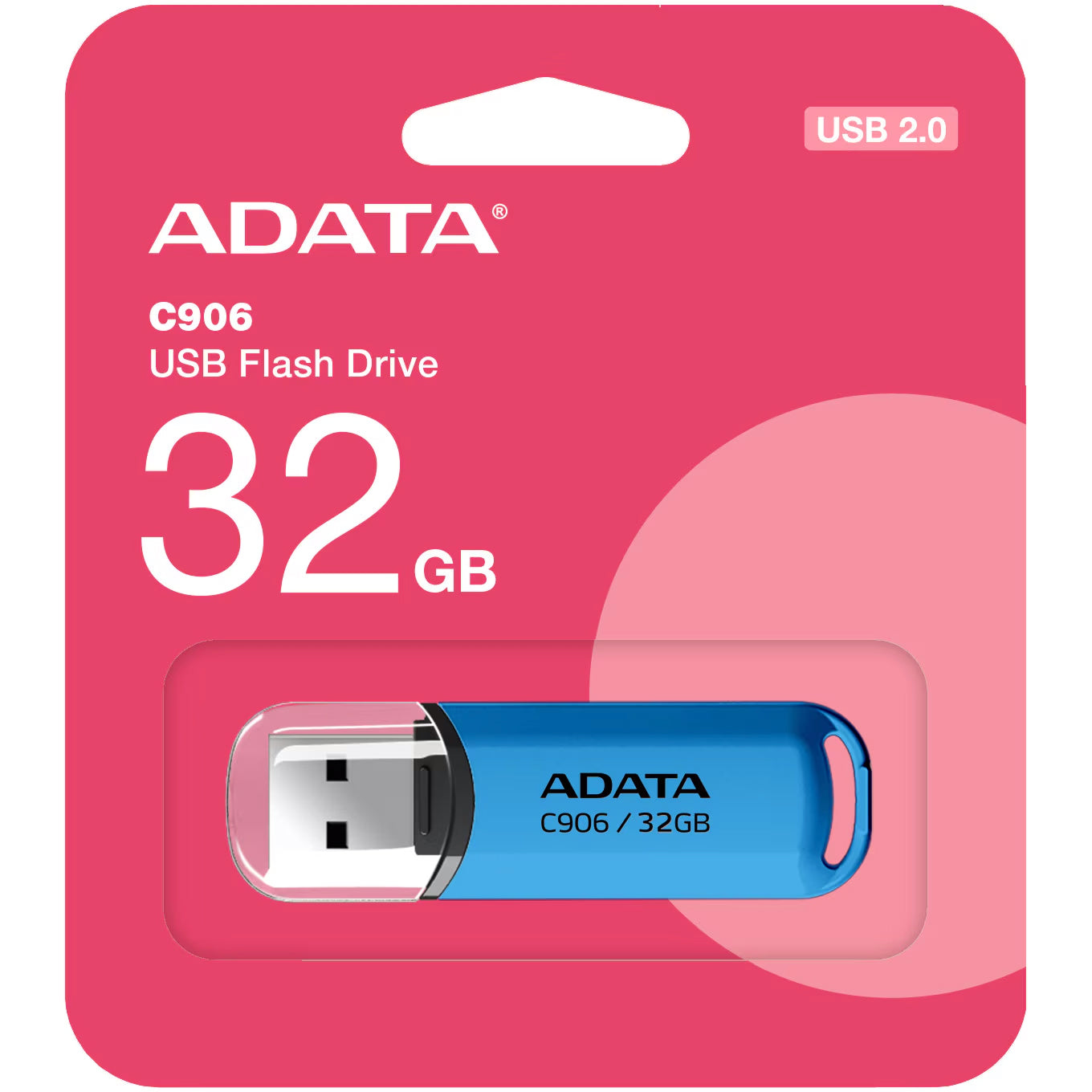 USB-A External Memory Adata C906, 32Gb AC906-32G-RWB