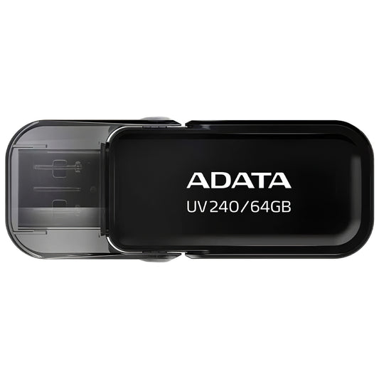 External memory USB-A Adata UV240, 64Gb AUV240-64G-RBK