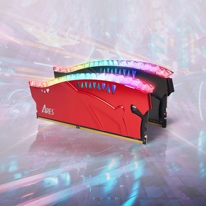 Dato Ares Armor Lite RAM, DDR5, RGB, 16GB, 7000Mhz, Red ARB16G5R70