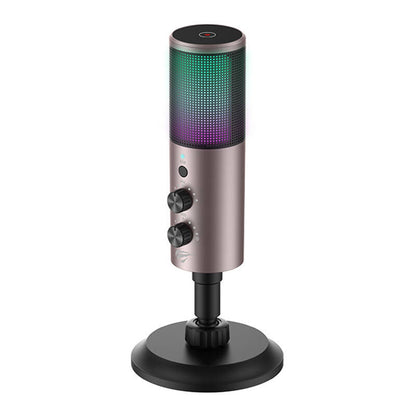 HAVIT GK61 Gaming Microphone, RGB, USB-C, Gray