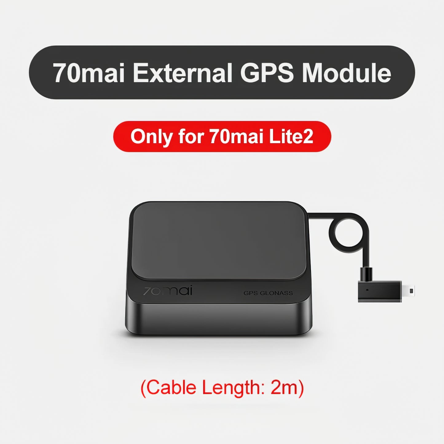 External GPS Module 70mai GPS03 for Dash Cam Lite 2 D10