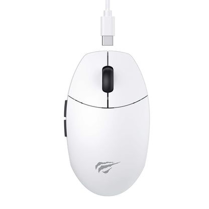 HAVIT MS1039W Wireless Gaming Mouse, 800DPI - 7400DPI, White