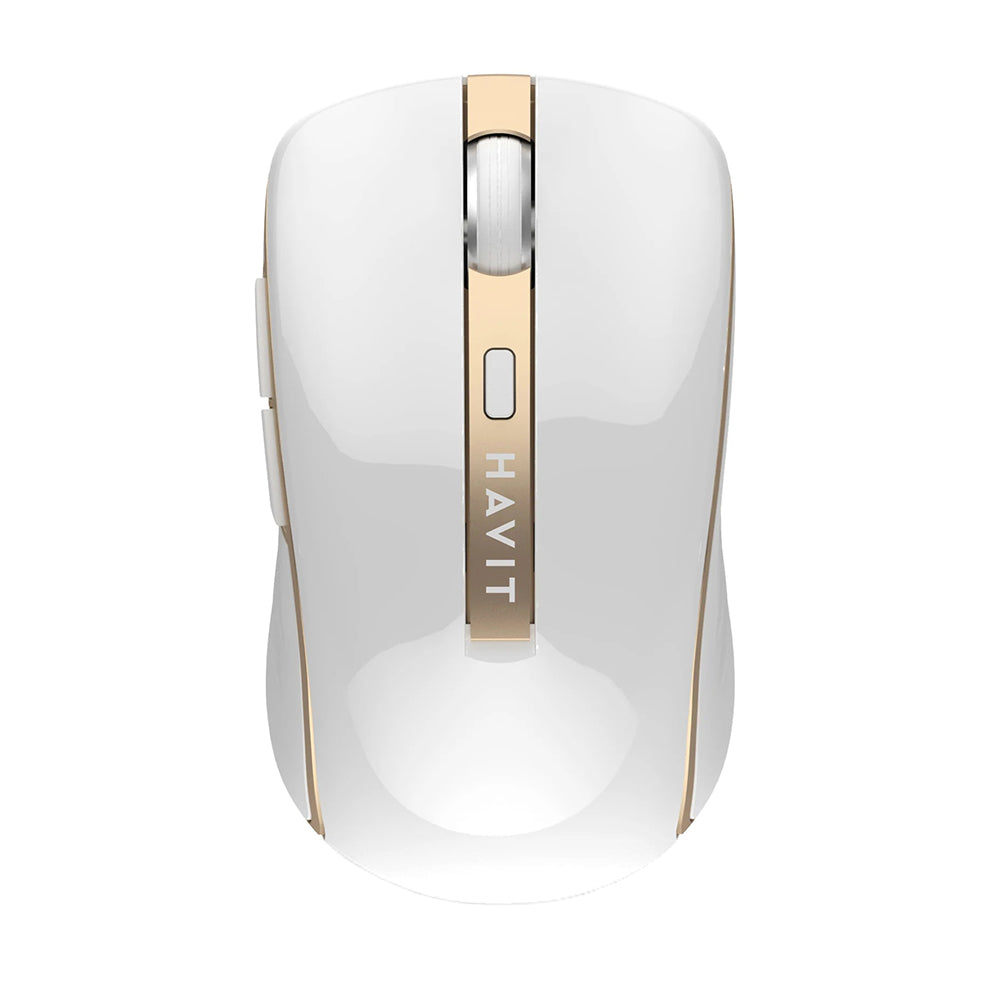 Wireless Mouse HAVIT MS951GT, 1000DPI - 1600DPI, Gold White