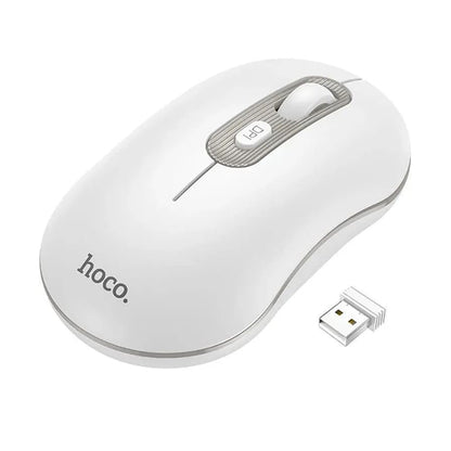 HOCO GM21 Wireless Mouse, 1600DPI, White