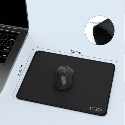 MousePad Tech-Protect A100, 350mm x 250mm, Black