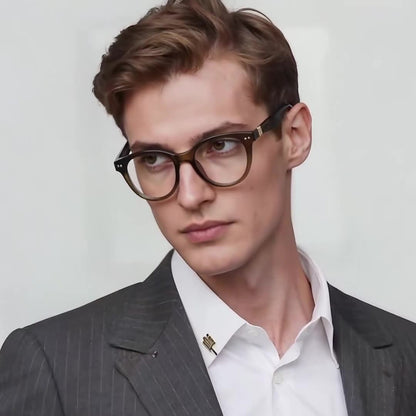 Techsuit 2231 Men's Computer Glasses, Anti-Blue Light, Gray