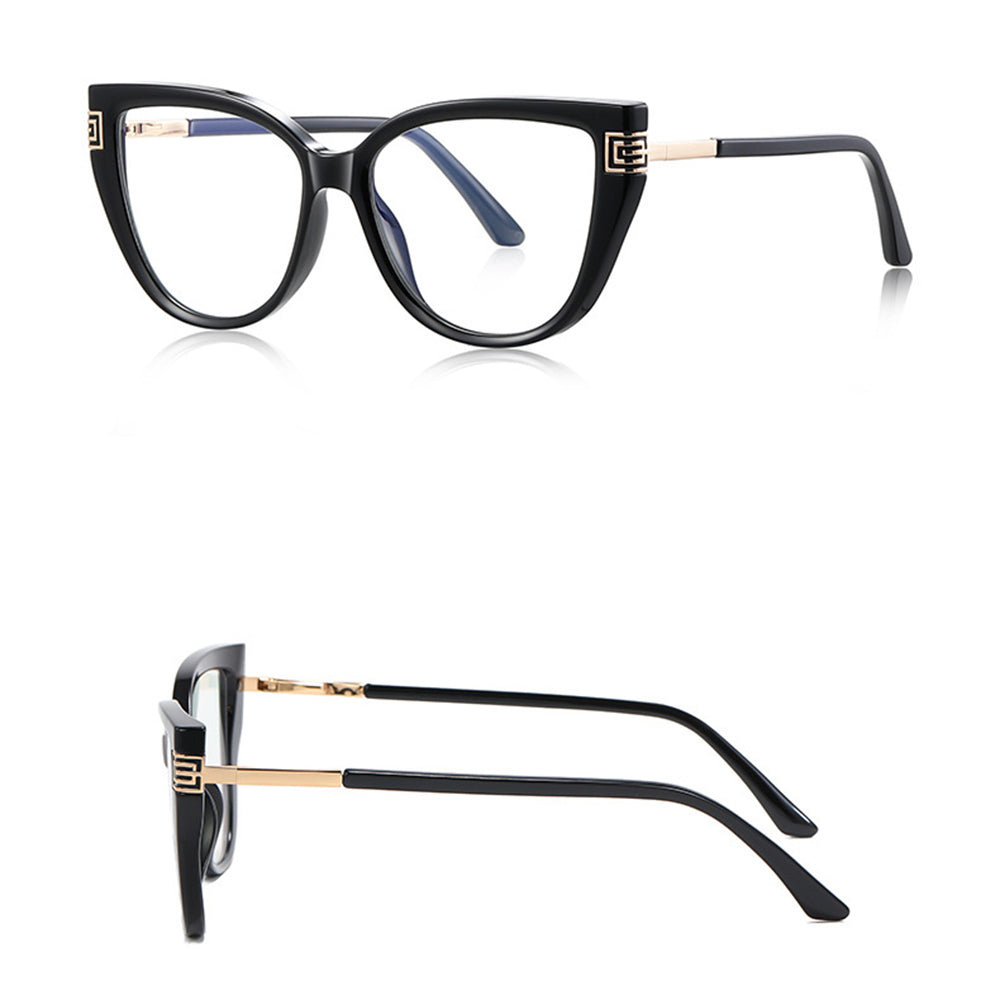 Women's Computer Glasses Techsuit 2259, Anti-Blue Light, Black