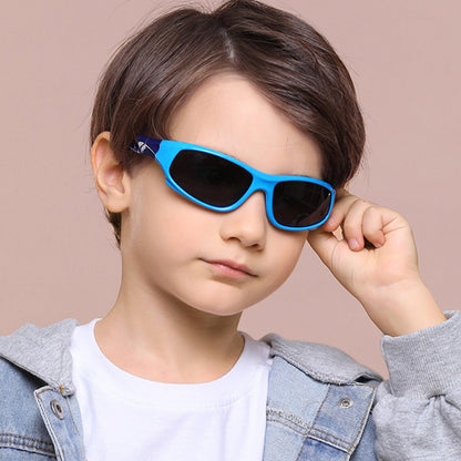Techsuit 816-C3 Kids' Sport Sunglasses, Polarized, Pink Green