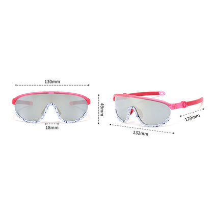 Techsuit 2025 Kids' Sunglasses, Polarized, UV Protection, Pink