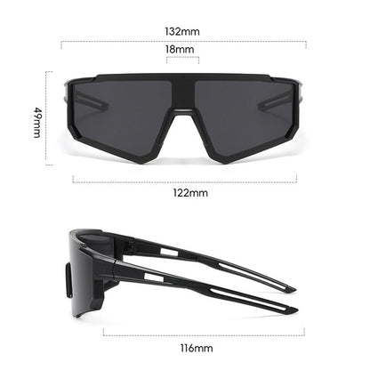 Techsuit R601 Kids' Sunglasses, Polarized, UV Protection, Black Green