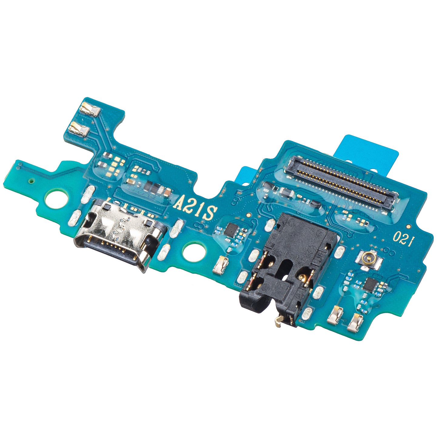 Charging Connector Board - Audio - Microphone Samsung Galaxy A21s A217, Service Pack GH96-13452A