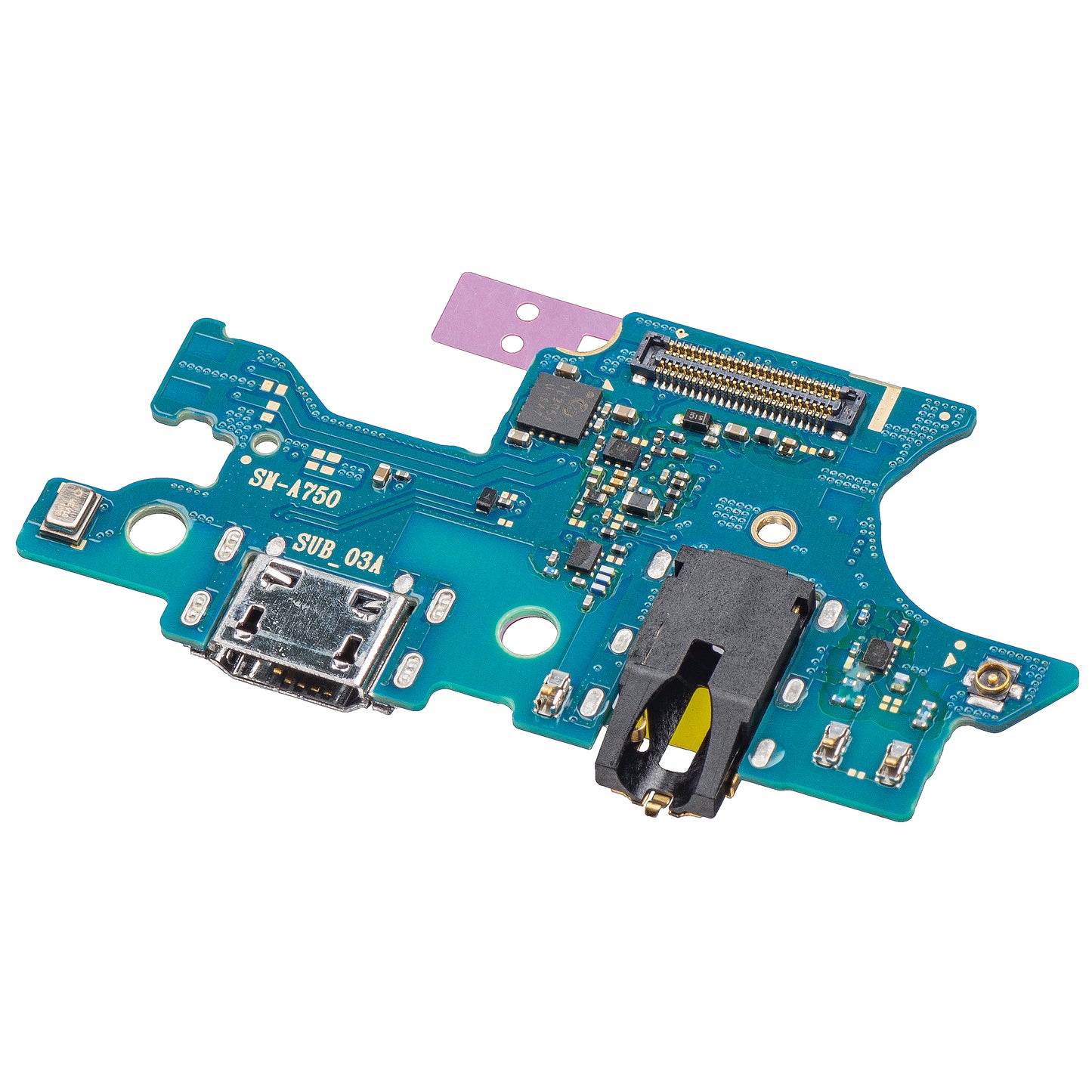 Charging Connector Board - Audio - Microphone Samsung Galaxy A7 (2018) A750, Service Pack GH96-12081A