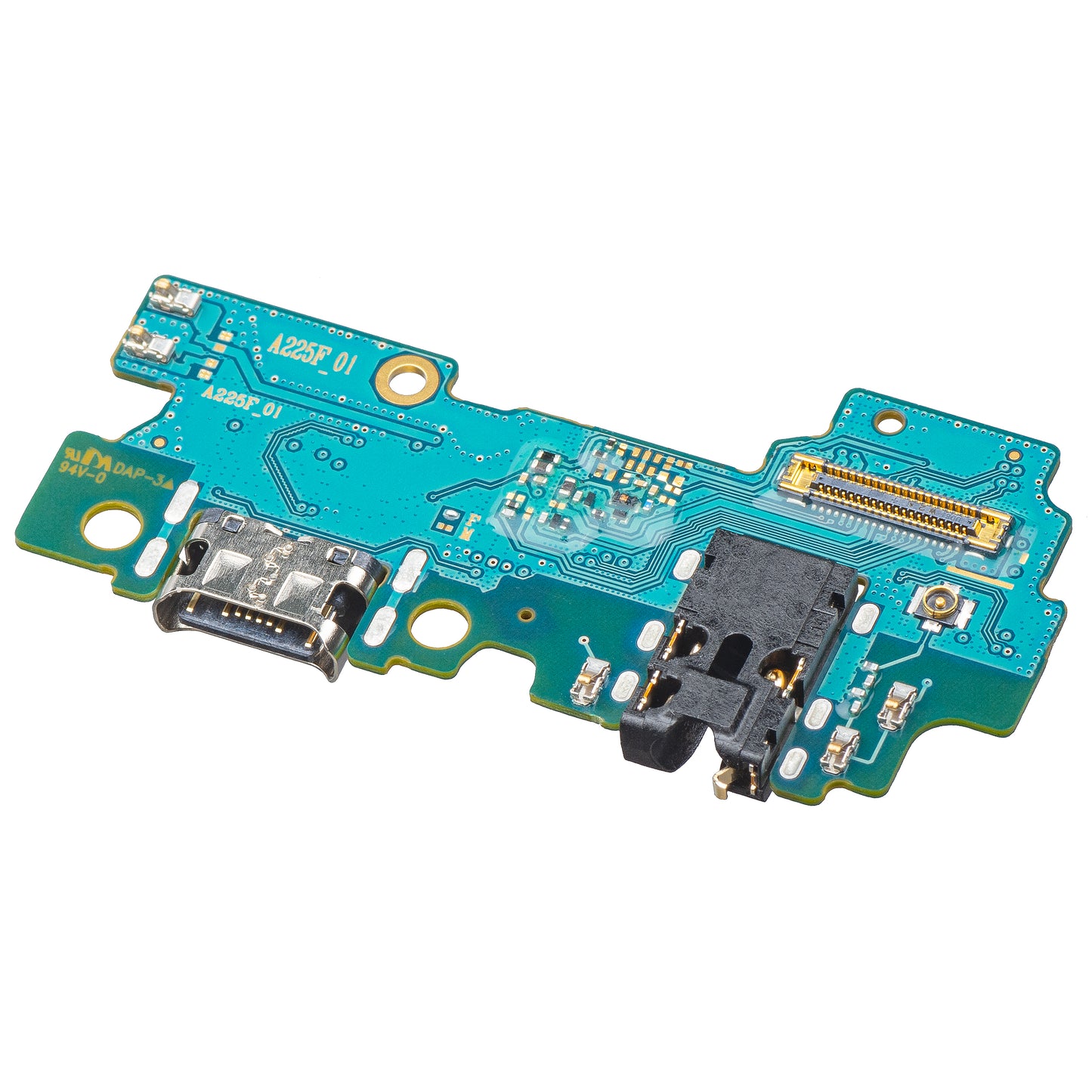 Charging Connector Board - Audio - Microphone Samsung Galaxy A22 A225, Service Pack GH59-15487A