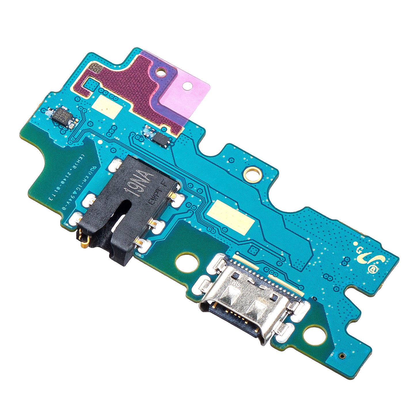 Charging Connector Board - Audio - Microphone Samsung Galaxy A30s A307, Service Pack GH96-12857A