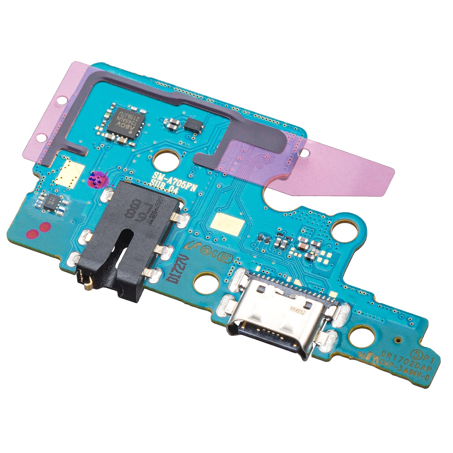 Charging Connector Board - Audio - Microphone Samsung Galaxy A70 A705, Service Pack GH96-12468A