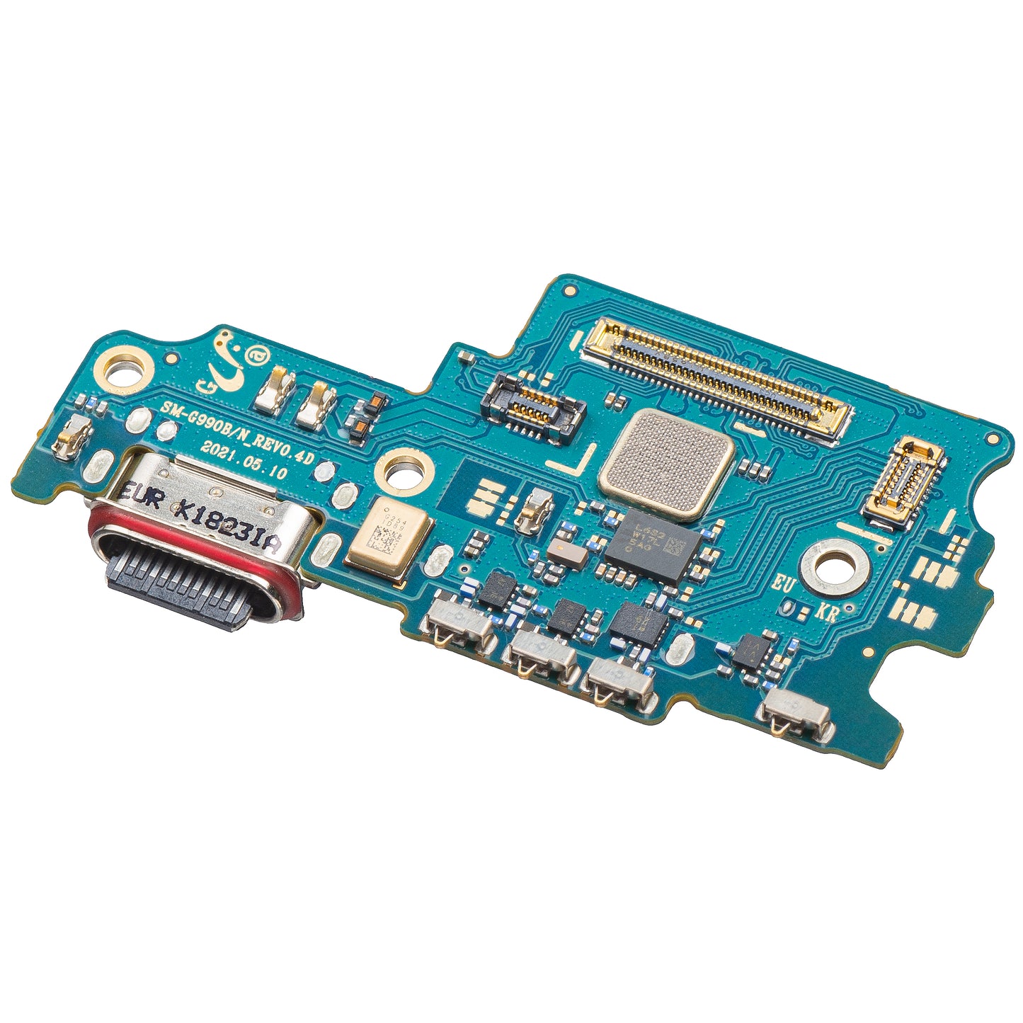 Charging Connector Board - Microphone Samsung Galaxy S21 FE 5G G990, Swap GH96-14548A