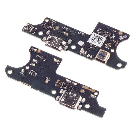 Charging Connector Board - Microphone Motorola Moto G8 Power Lite, Service Pack 5P68C16538