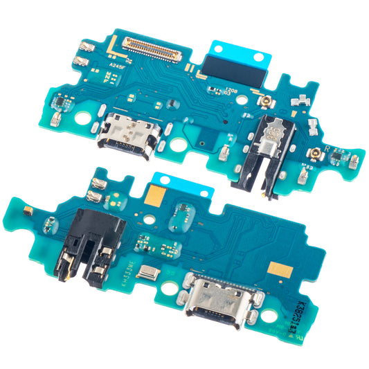 Charging Connector Board - Audio - Microphone Samsung Galaxy A24 4G A245, Service Pack GH96-15837A