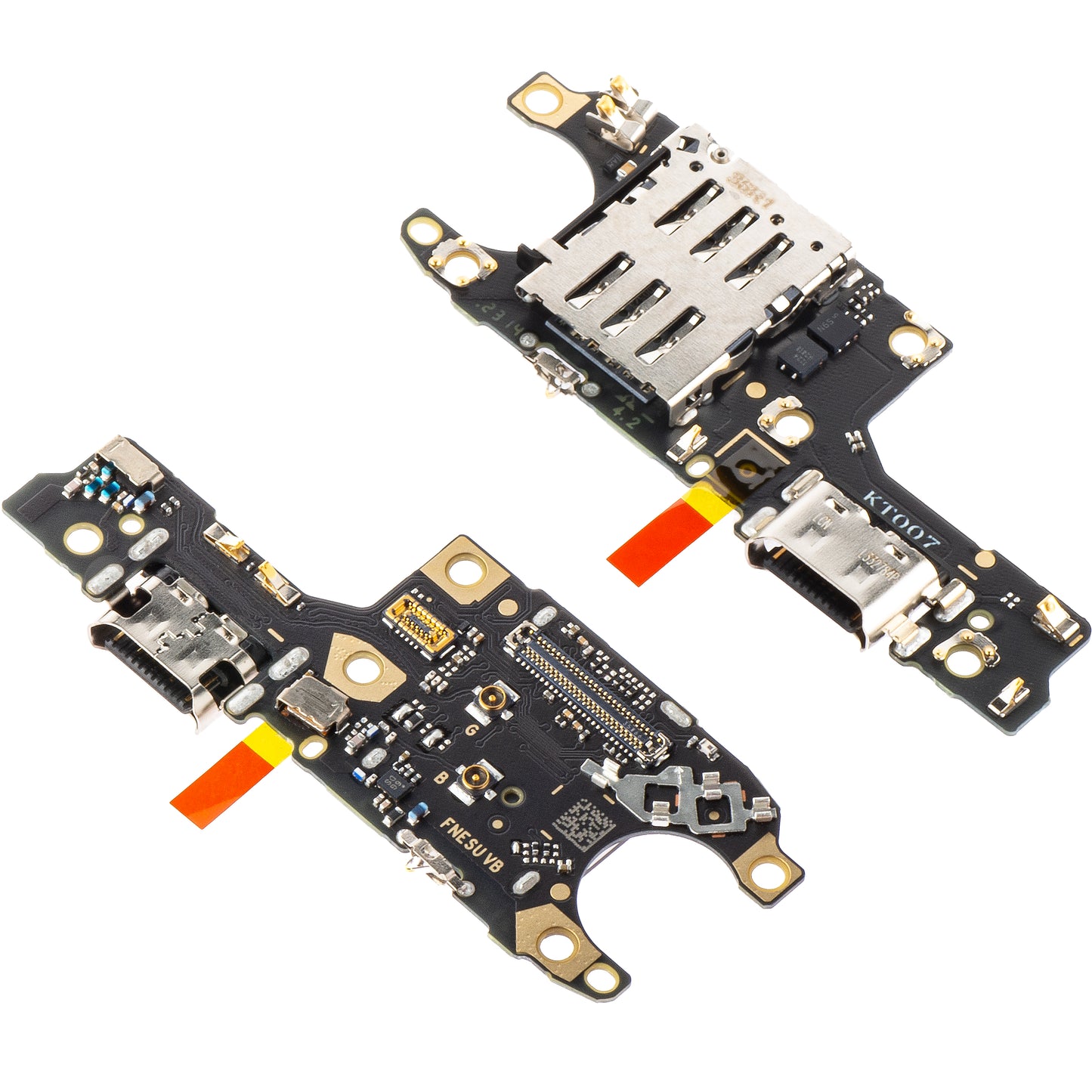 Charging Connector Board - Microphone - SIM Reader Module Honor 70, Service Pack 0235ACXQ