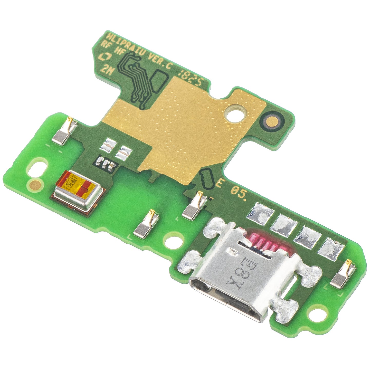 Charging Connector Board - Microphone Huawei P8 Lite (2017), Swap 02351JPD