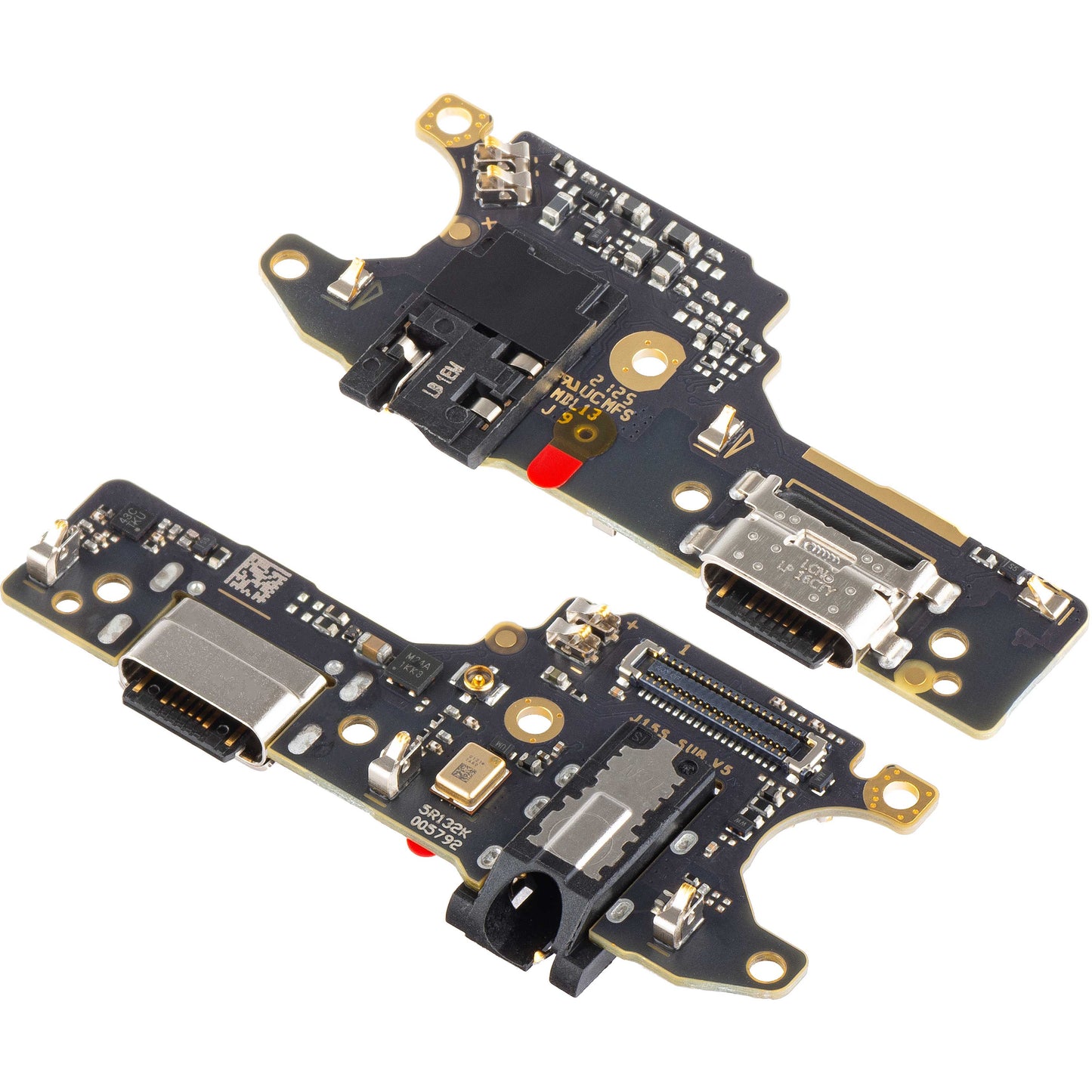 Charging Connector Board - Audio - Microphone Xiaomi Redmi Note 9, Service Pack 56000AJ15S00