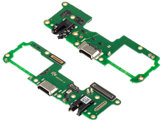 Charging Connector Board - Audio - Microphone Oppo Reno4 F / A93 / F17 Pro, Service Pack 4967286