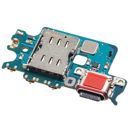 Charging Connector Board - Audio - Microphone - SIM Reader Module Samsung Galaxy S22 5G S901, Service Pack GH96-14789A