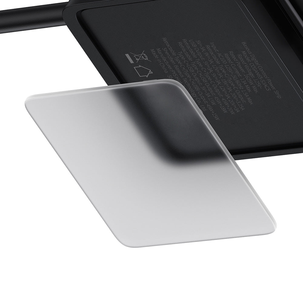 Baseus PowerCombo US Extension, 3 x Sockets, Black PSLR000101