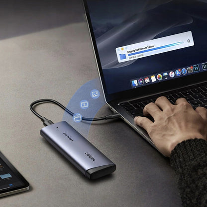 UGREEN CM767 (55150) Rack for M.2 NVMe SSD, Gray